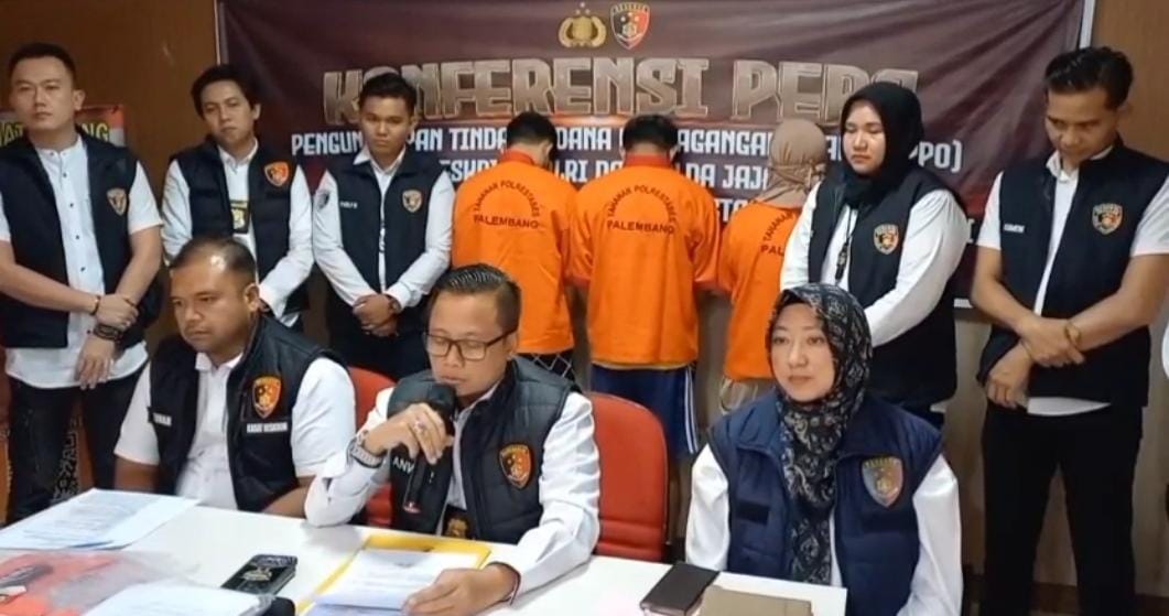 Jajakan Anak di Bawah Umur Via Aplikasi Hijau, 2 Orang Germo di Palembang Ditangkap 