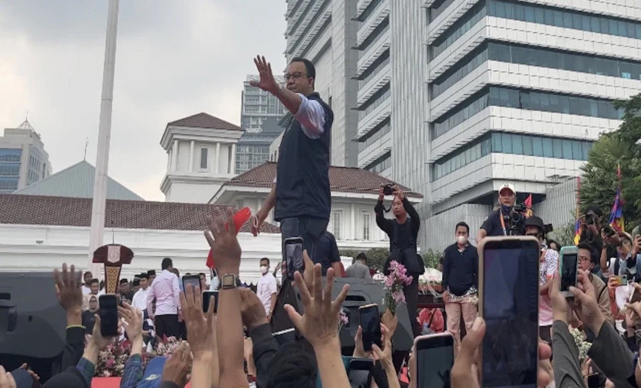 Salam Perpisahan, Anies Baswedan Kembalikan Mandat kepada Warga DKI Jakarta 