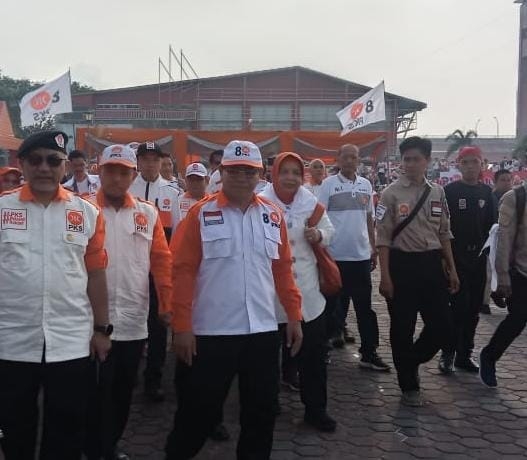 DPW PKS Sumsel Gelar Apel Siaga Pemenangan, Dihadiri Presiden PKS Ahmad Syaikhu