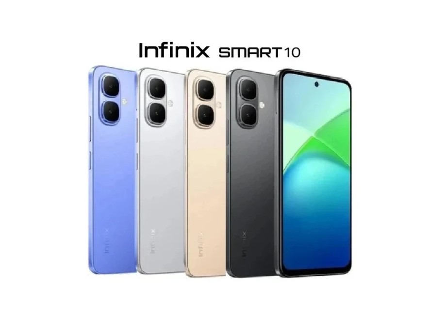 Infinix Smart 10 Terbaru, Hadir dengan Desain Stylish dan Baterai Besar