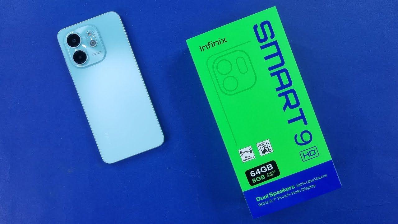 Infinix Smart 9 HD: Rekomendasi HP Satu Jutaan dengan Sertifikasi IP54 dan Fitur Extended RAM