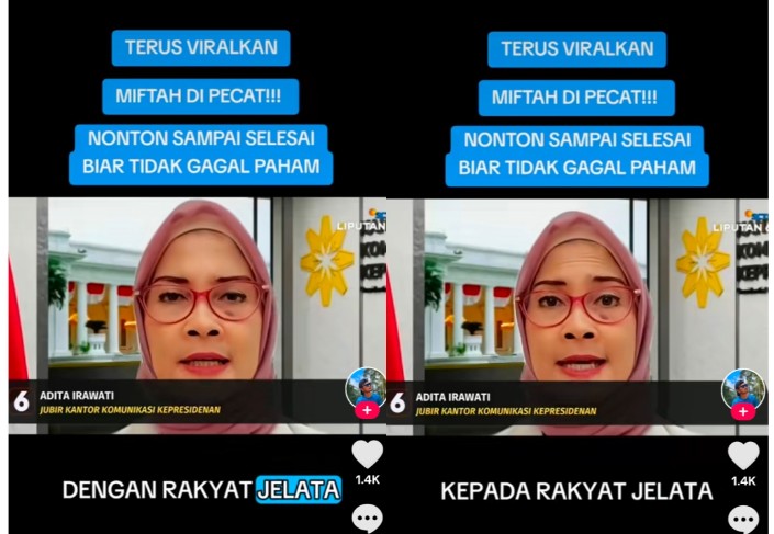 Kepleset Ucapan Rakyat Jelata, Ternyata Jubir Kepresidenan Adita Irawati Syarat Pengalaman Public Speaking