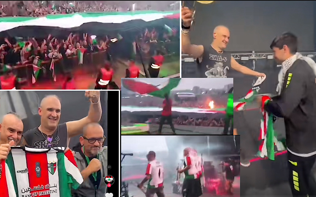 Bikin Takjub, Grup Band SKA Punk Spanyol Ubah Konsernya Jadi Aksi Bela Palestina, Lagu Intifada Buat Gaza! 