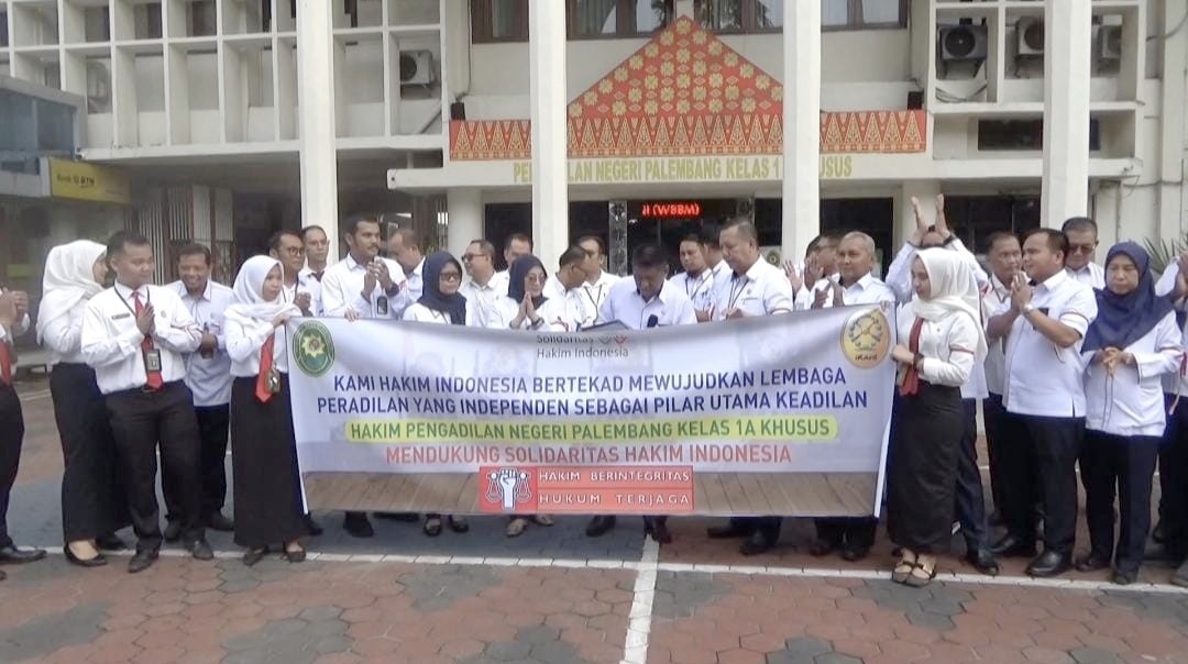 Meski Dukung Sikap IKAHI, Hakim PN Palembang Tegaskan Sidang dan Administrasi Tetap Berjalan