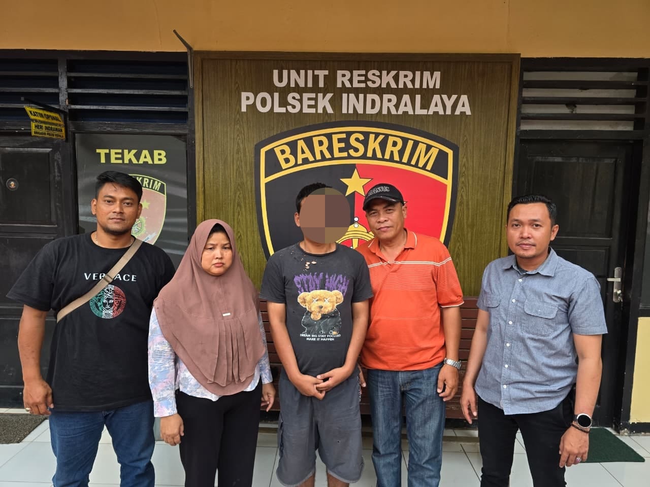 Pemalak Meresahkan di Simpang Muara Meranjat Ogan Ilir, Diserahkan Polsek Indralaya ke Keluarga, Ini Alasannya