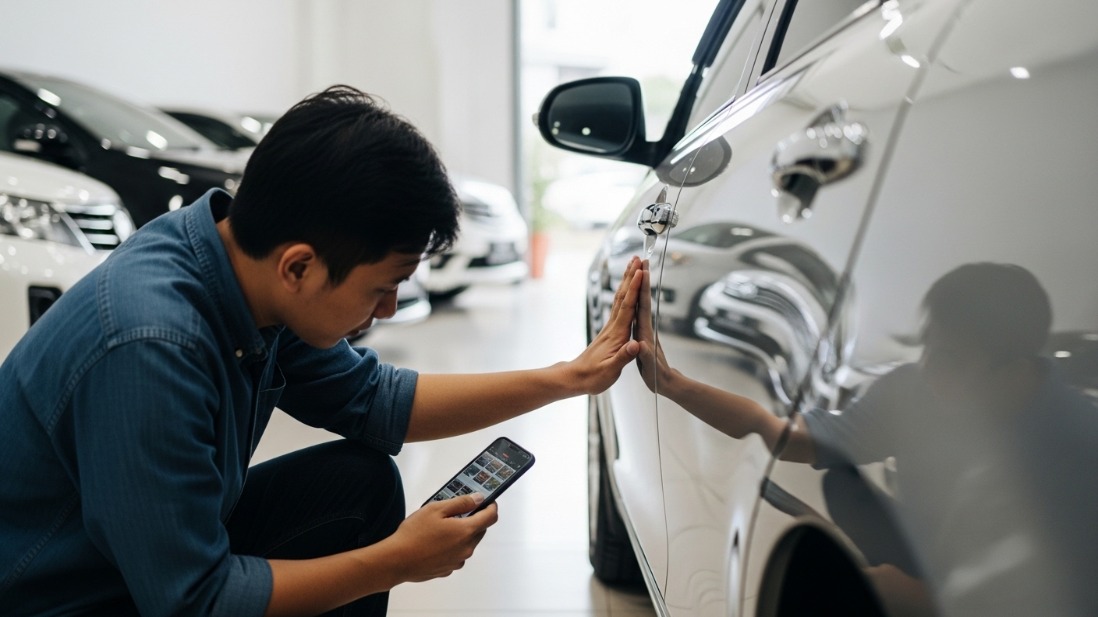 Tips Membeli Mobil Bekas Online agar Tidak Dapat Unit Bekas Tabrakan