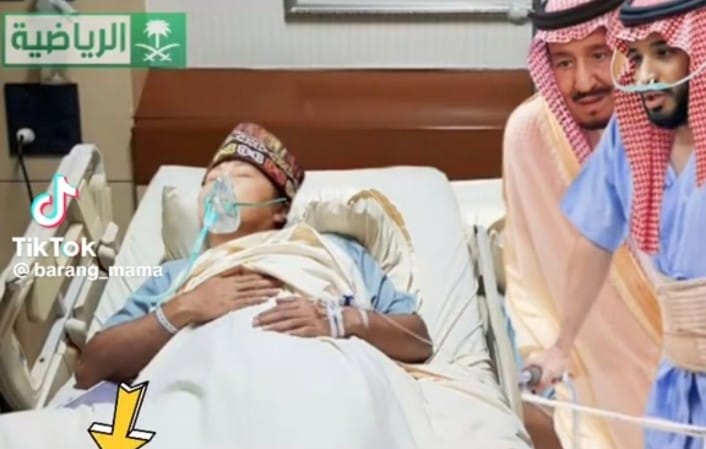 Viral! Setelah Sembuhkan Pangeran Arab, Eh...Kini Justru Ida Dayak yang Dirawat di Rumah Sakit Arab Saudi