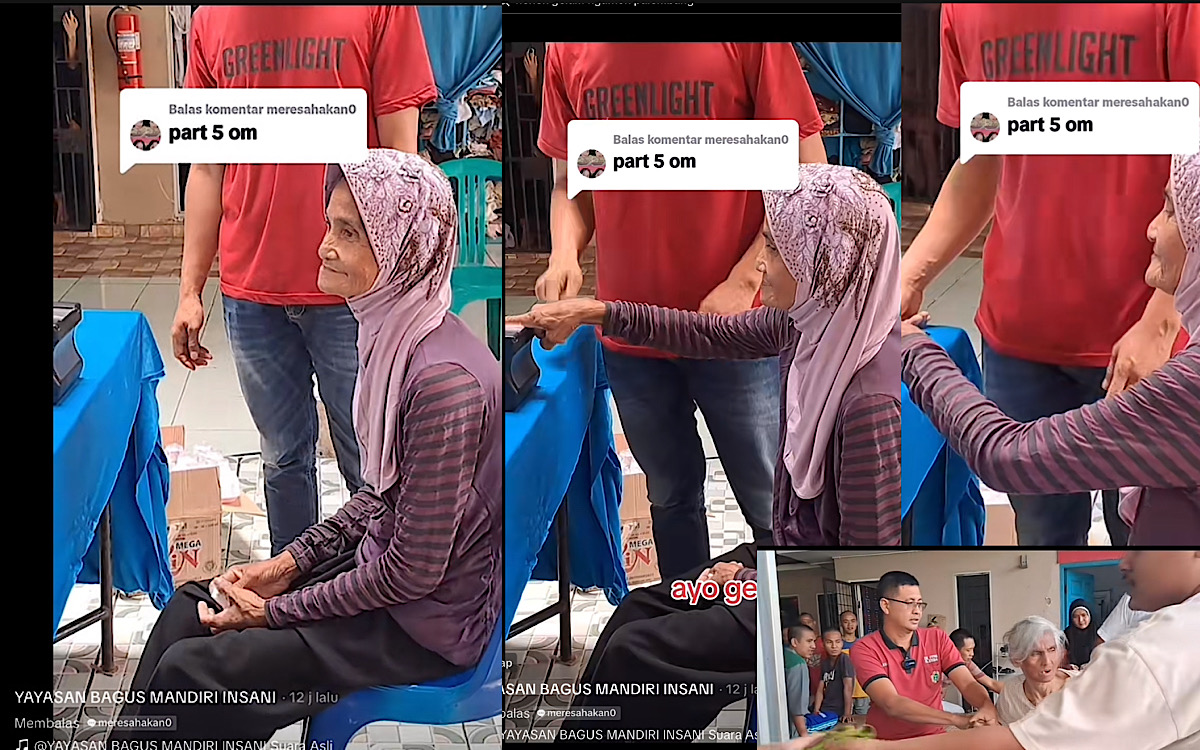 Nenek Gelam Viral Sudah Bikin KTP, Berubah Drastis Terlihat Kalem Setelah Dirawat Yayasan Bagus Mandiri Insani