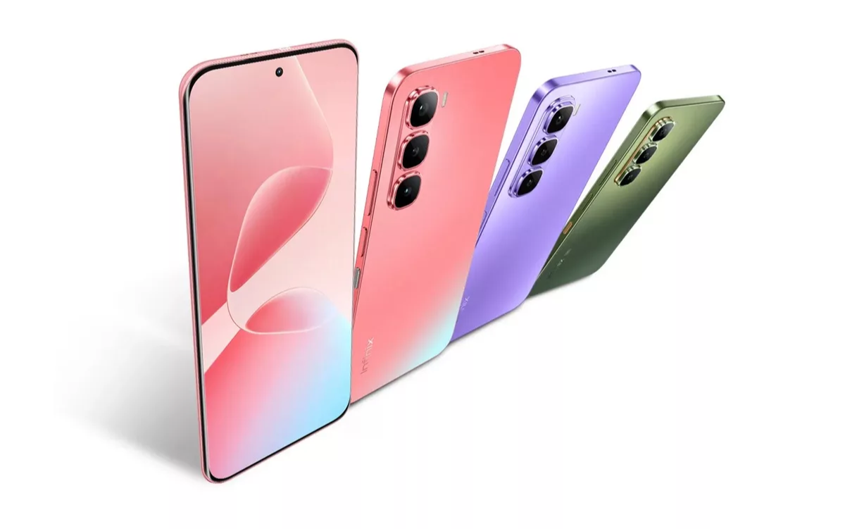 Infinix HOT 60 Pro+ Disupport Tampilan Desain Melengkung dengan Kecerahan 4500 Nits