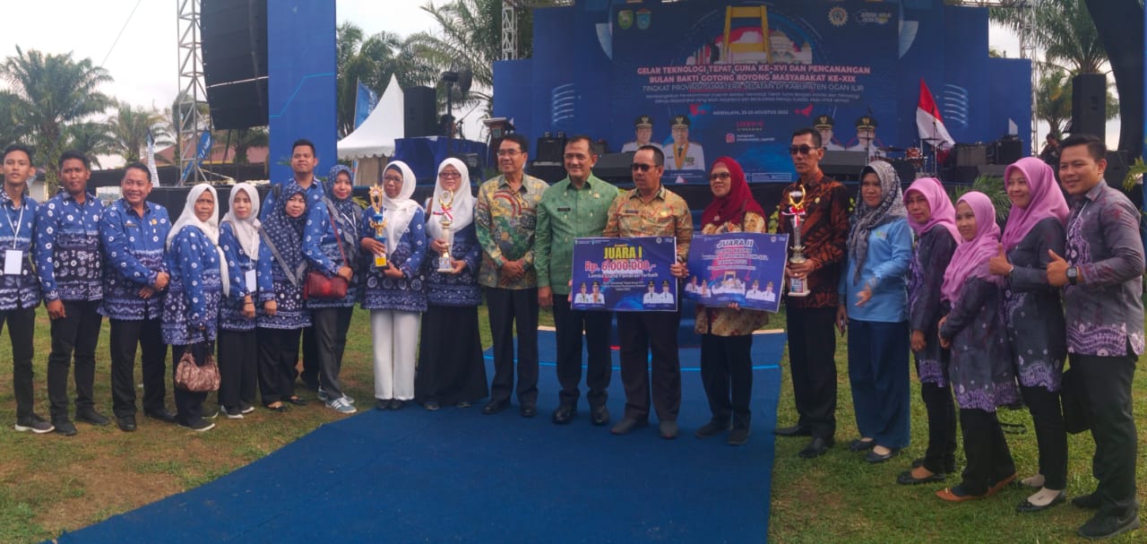 Ogan Ilir Boyong Dua Gelar di Lomba TTG dan BBGRM Tingkat Provinsi Sumsel