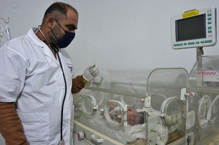 MasyaAllah, Bayi ini Lahir saat Gempa Landa Suriah 
