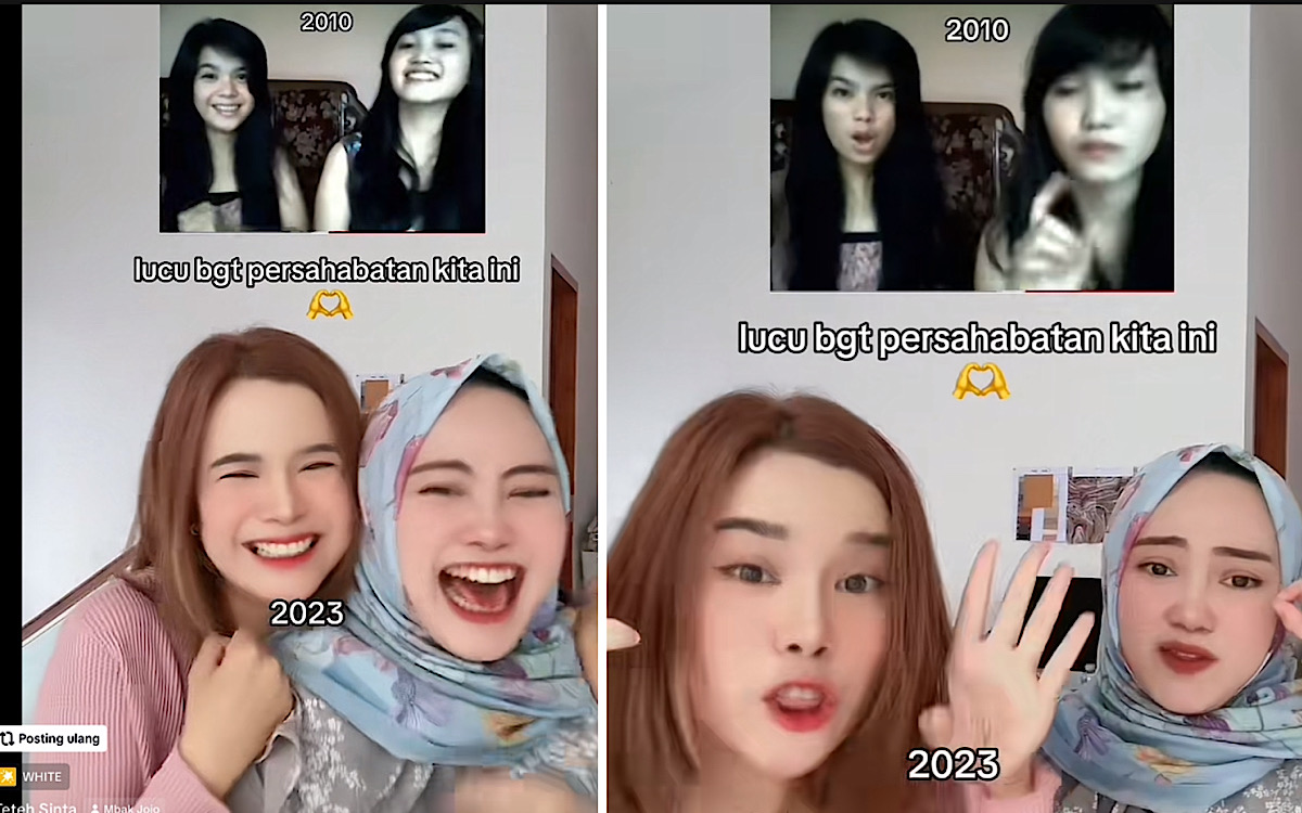 Sinta dan Jojo Update Joget Lipsync Keong Racun versi Emak-emak, Netizen: Nenek Moyang TikToker di Indonesia