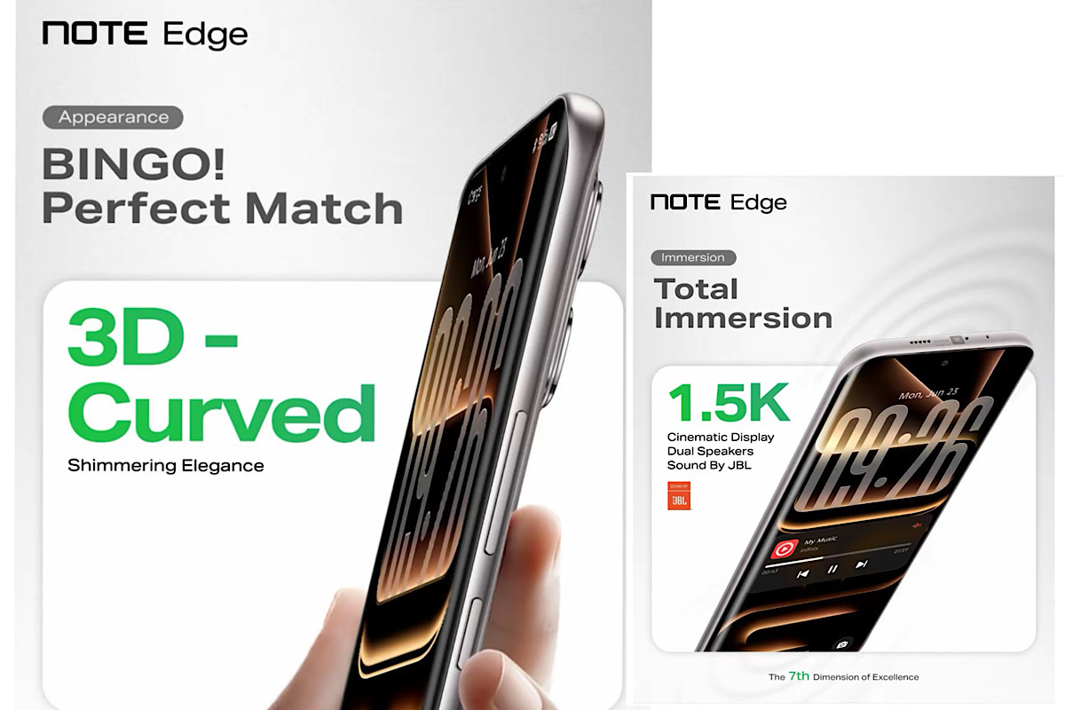 Bodi Tipis Tapi Baterai Infinix Note Edge 5G Badak, Bisa Bertahan 26 Jam Bahkan 22 Jam Untuk Play Video