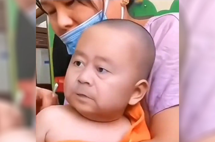 VIRAL! Bayi Aneh di Thailand, Wajah Terlihat Tua Padahal Baru Lahir