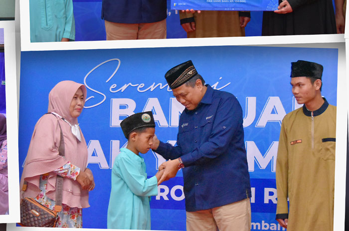 Bulan Ramadan, PT Pusri Berbagi dengan Panti Asuhan-Anak Yatim di Palembang