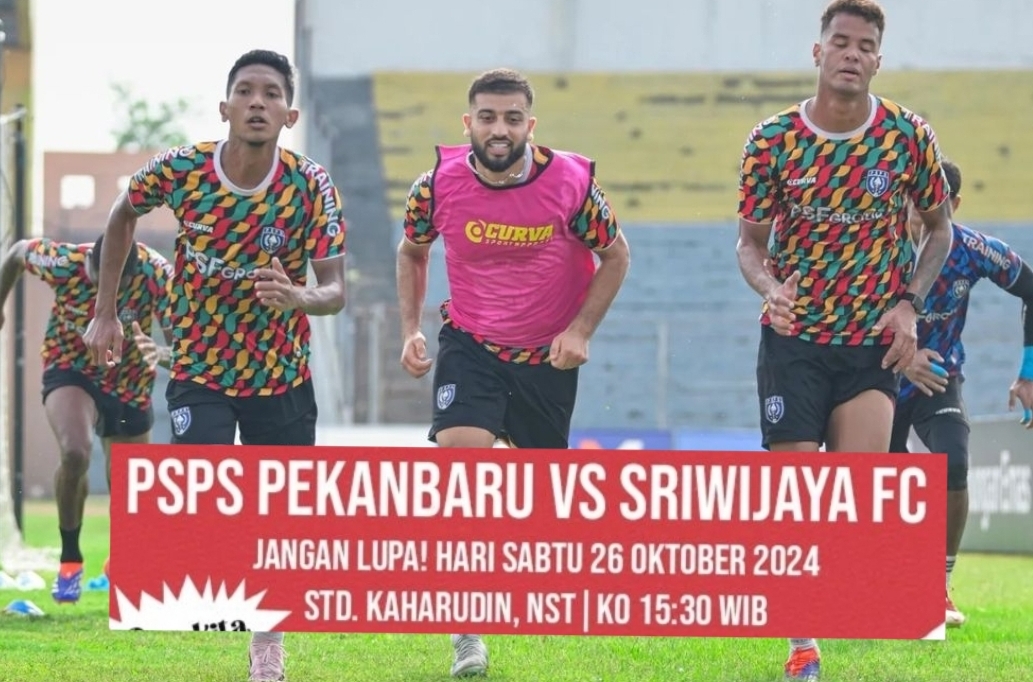 Laga Hidup-Mati! Sriwijaya FC Berburu Poin Penting di Markas PSPS Pekanbaru