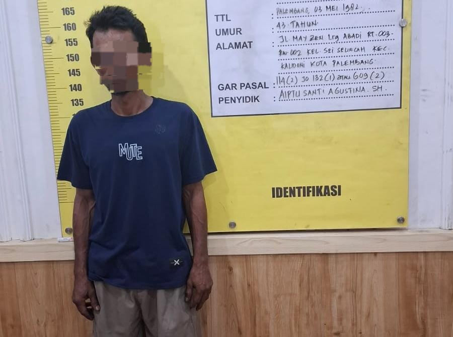 Polisi Ringkus Pengedar Sabu Depan Sekolah, Cegah Narkoba Masuk Kalangan Pelajar SMA di Palembang