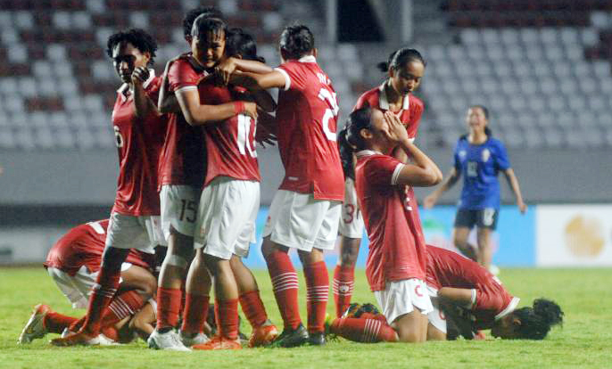 Dramatis, Gol Semata Wayang Sheva Imut Bawa Garuda Pertiwi Menang Atas Kamboja