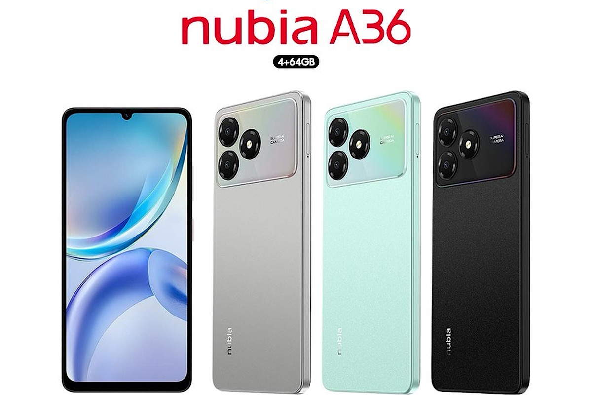Desain Kamera Hape 900 Ribuan Nubia A36 Lebih Dulu Rilis Dari iPhone 17 Pro Max