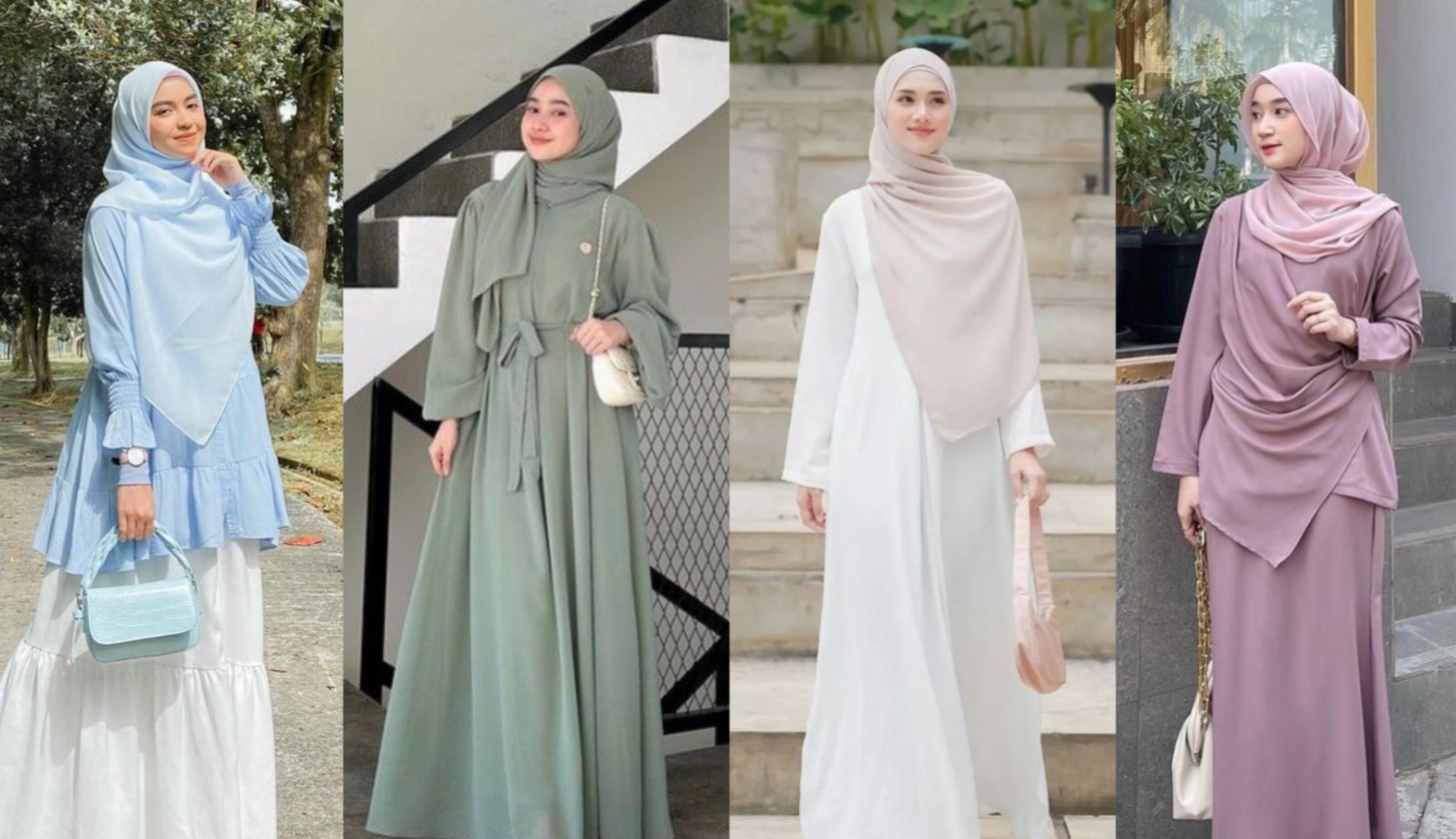 Intip Bocoran Tren Warna Baju Lebaran Tahun 2024, Bikin Muslimah Tampil Lembut dan Menawan Hati