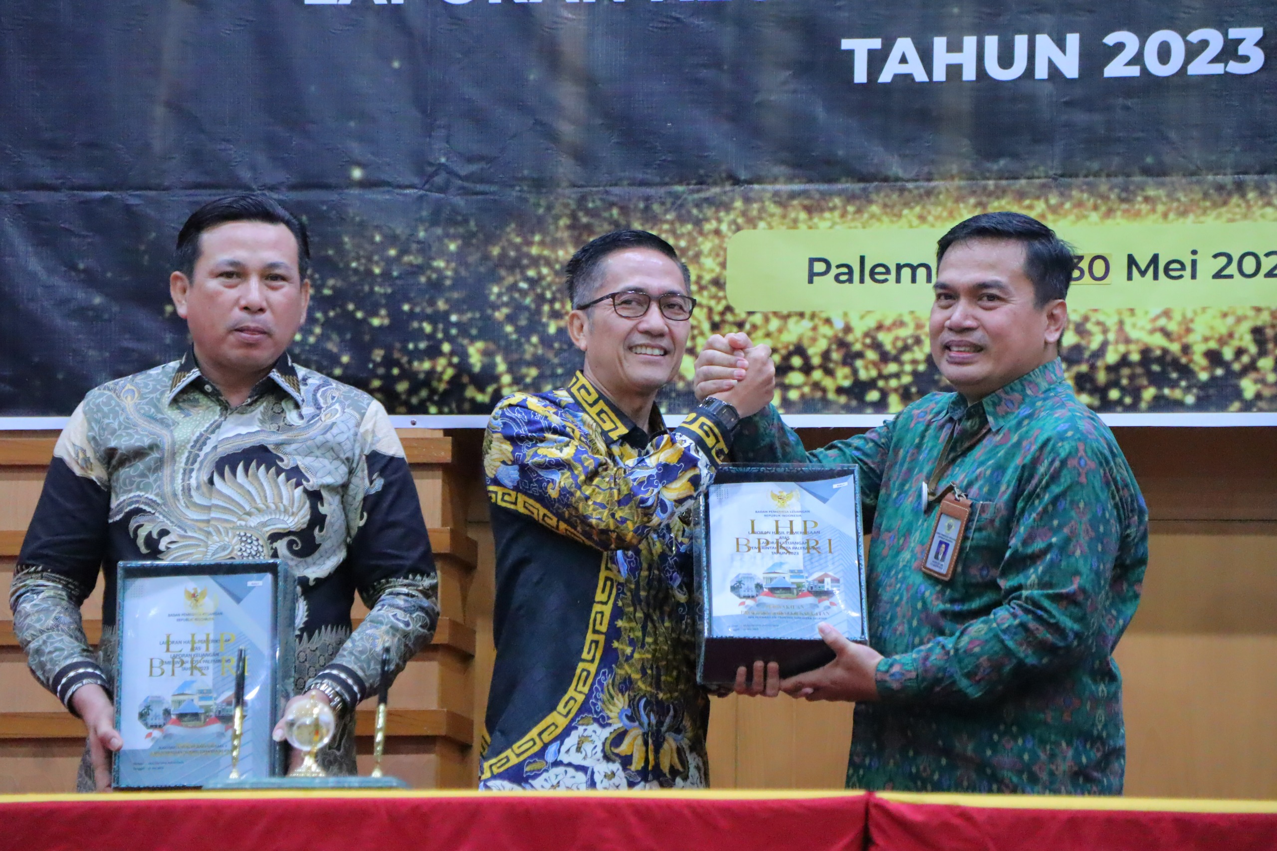 Tahun Ini, Pemkot Palembang Kembali Sukses Raih Status WTP dari BPK RI Sumsel, Bukti Komitmen Ratu Dewa!