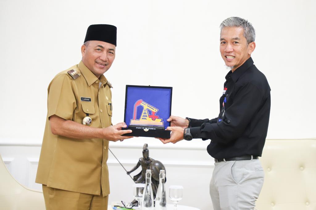 PJ Bupati Muba Desak Pertamina Ramba Aktif Support UMKM Gambo