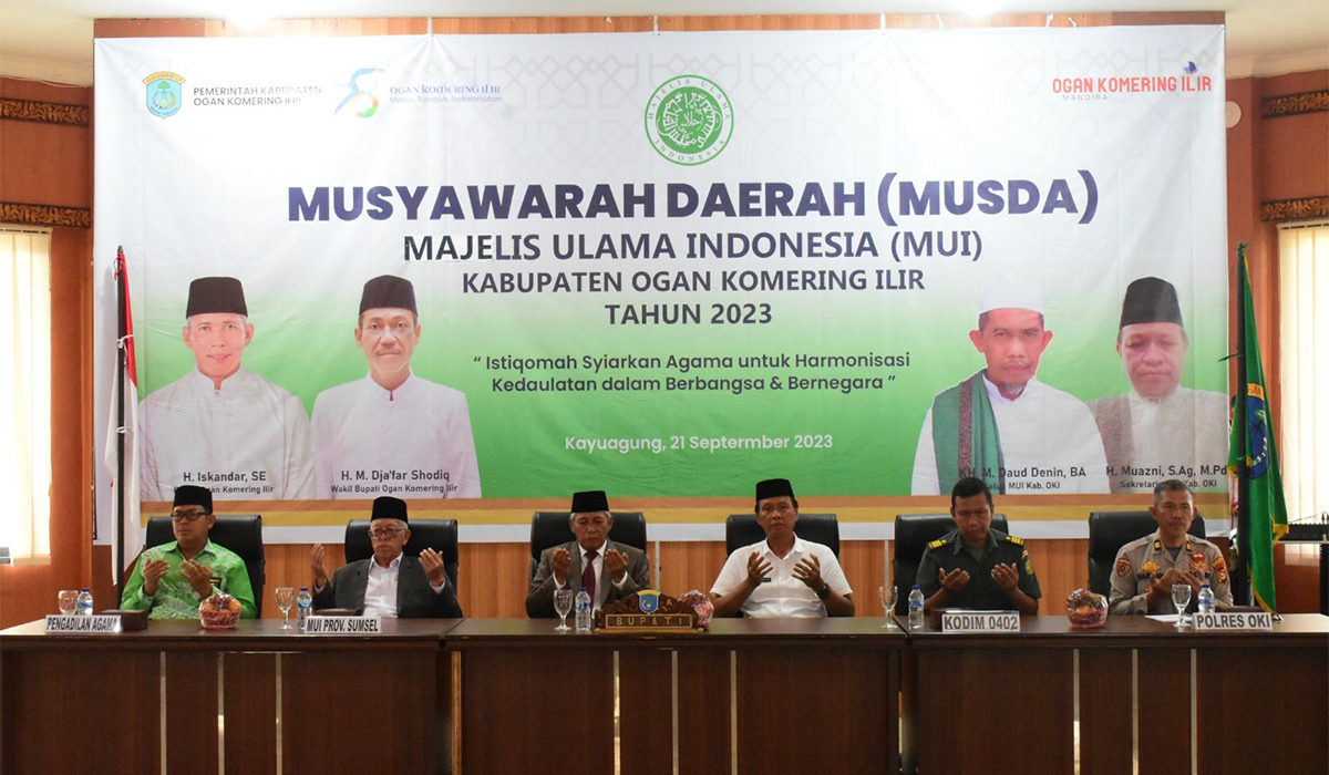 Majelis Ulama Indonesia Perkuat Kerukunan Umat Beragama di Kabupaten 