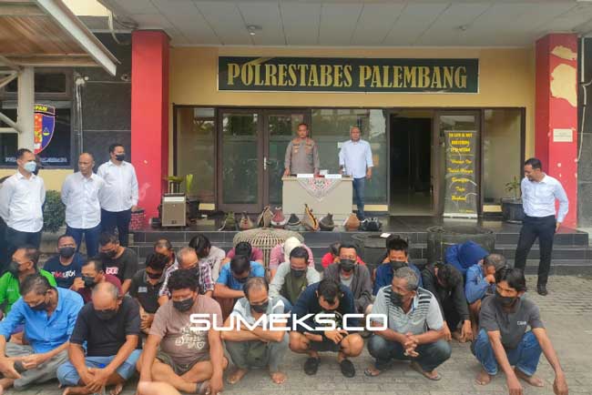 Gerebek Judi Sabung Ayam, 28 Pemain Diamankan