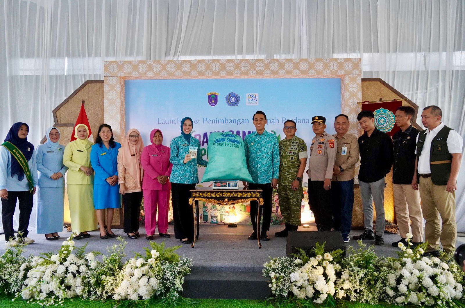 Bersama TP PKK, Pemkab OKI Gagas Sampah jadi Rupiah