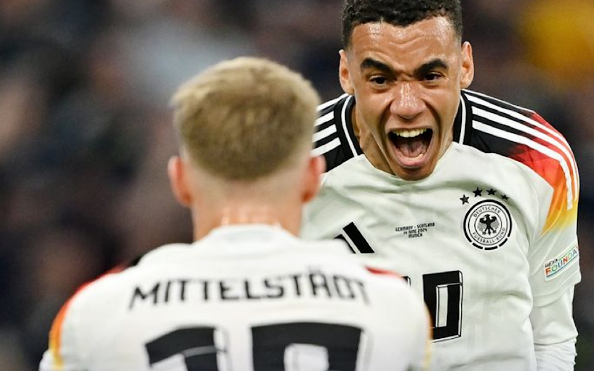 Jerman Dominan Babak 1 Sudah Unggul 3-0 Atas Skotlandia, Babak 2 Tartan Army Hanya 10 Pemain