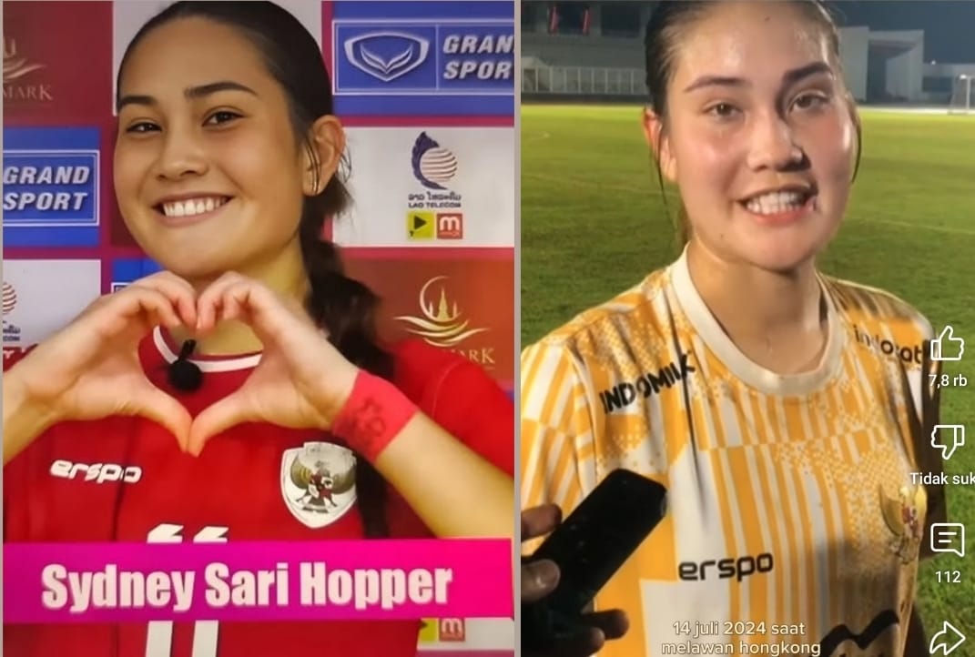 Profil Sydney Sari Hopper, Penyerang Muda Timnas Indonesia Berbakat yang Jadi Idola