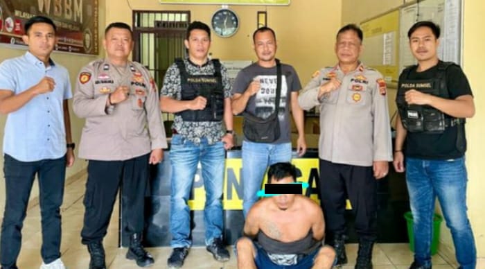 Sempat Buron, Wak Yeng Ditangkap di Desa Kotabumi