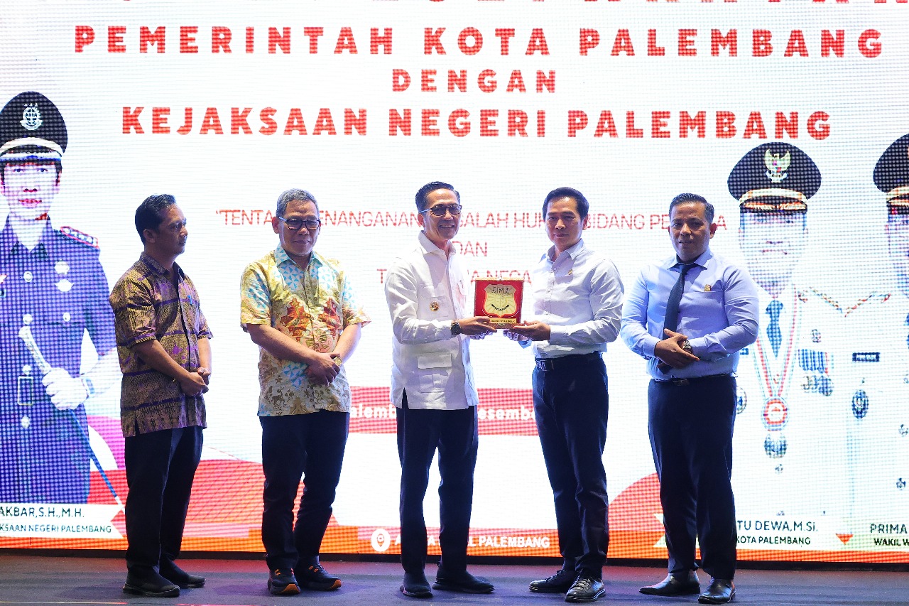 Ratu Dewa Tegaskan: Kerja Sama dengan Kejari Palembang Perkuat Akselerasi Pembangunan Kota