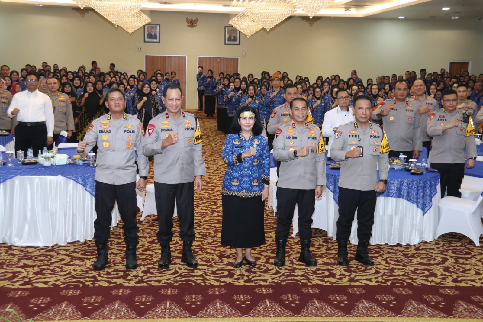 HUT Korpri ke-53, Kapolda Andi Berharap ASN Polda Sumsel Terus Berikan Kontribusi Positif Dukung Polri