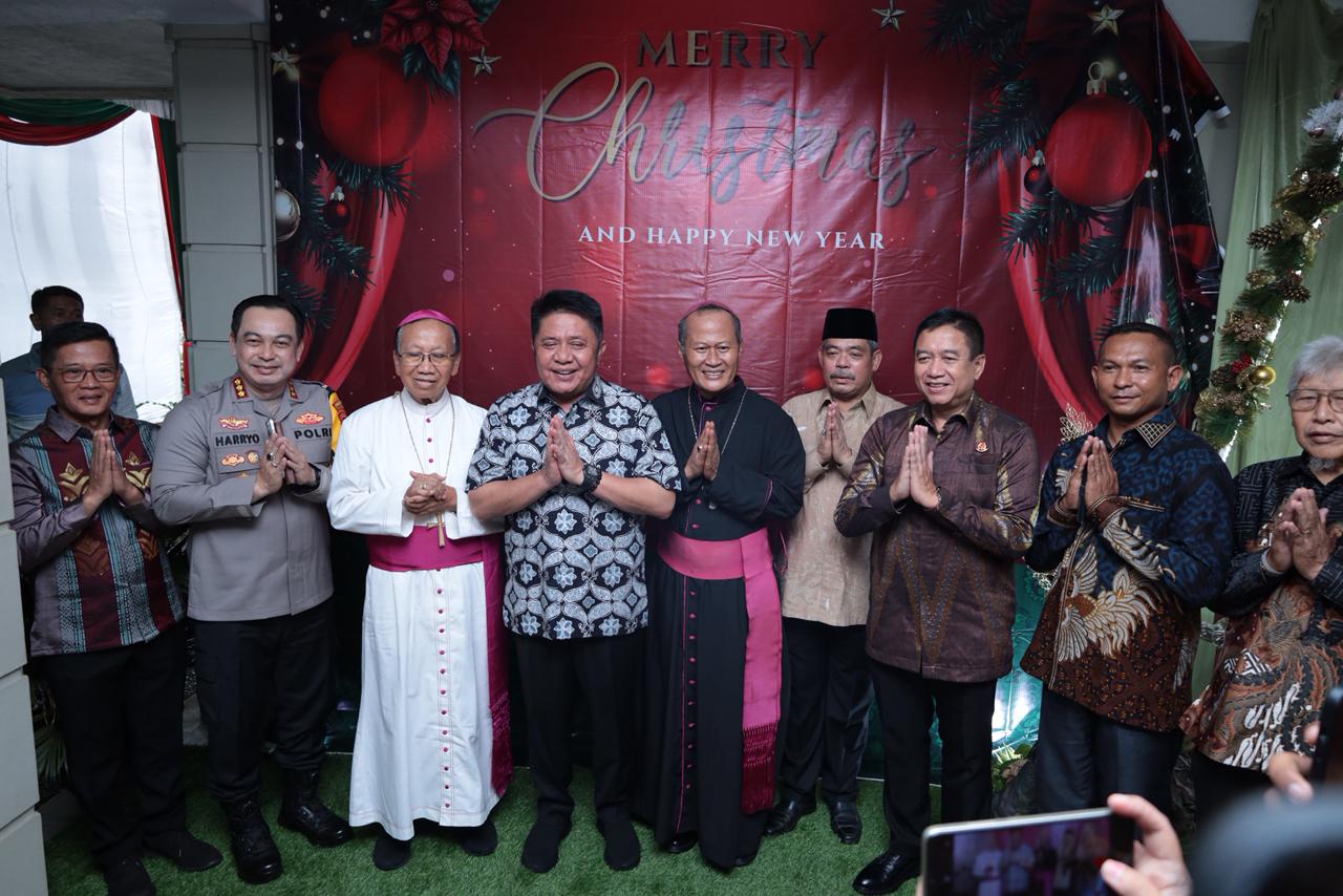 Gubernur Herman Deru Safari Natal 2025, Sumsel Adalah Rumah Besar Keberagaman