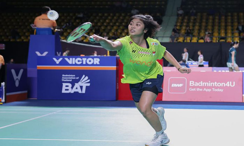 Tumbang di Tangan Intanon, Thalita Kalah Terhormat di Thailand Open 2026