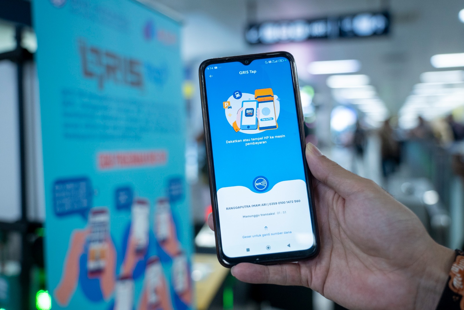 BRI Hadirkan Inovasi Terbaru QRIS TAP, Permudah Transaksi Digital dengan NFC