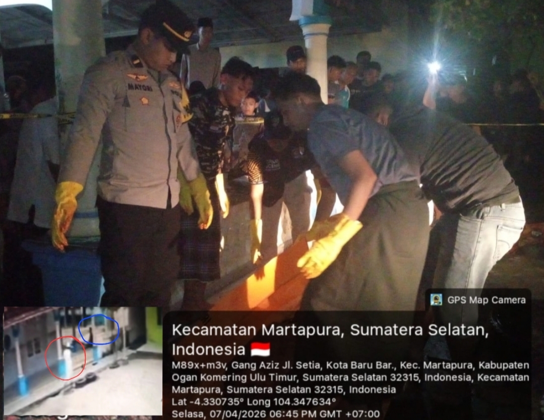 Innalillahi, Detik-Detik Penyerangan Mbah Roni di Masjid Ponpes Romadhon OKU Timur, Aksi Pelaku Terekam Video