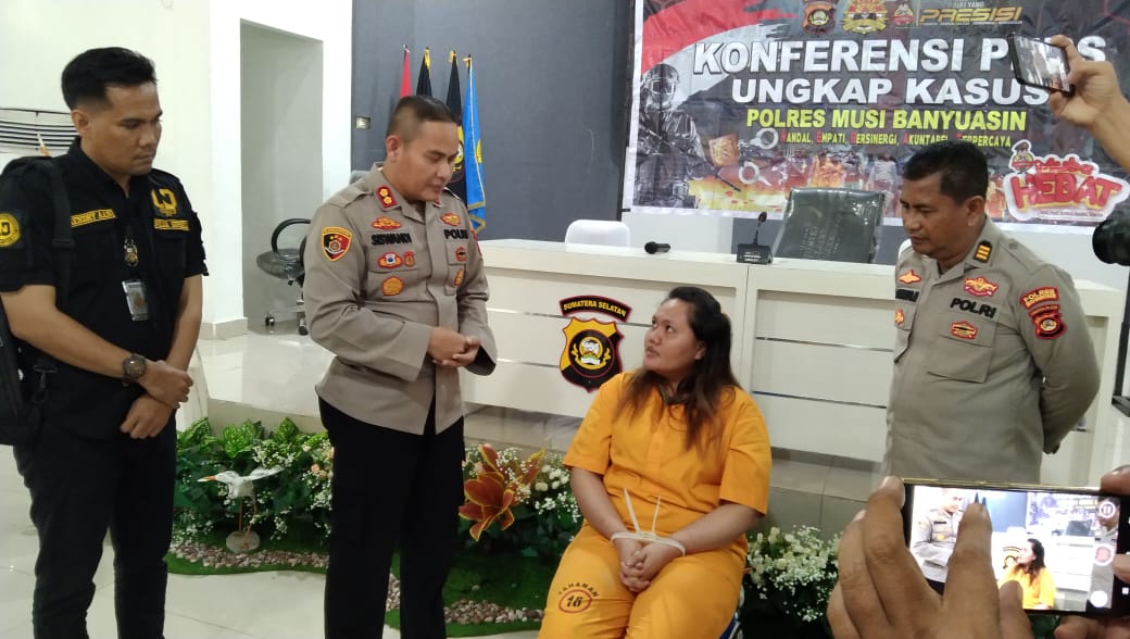 Tilap Uang Member Ratusan Juta, Bandar Arisan Online di Muba Ditangkap 