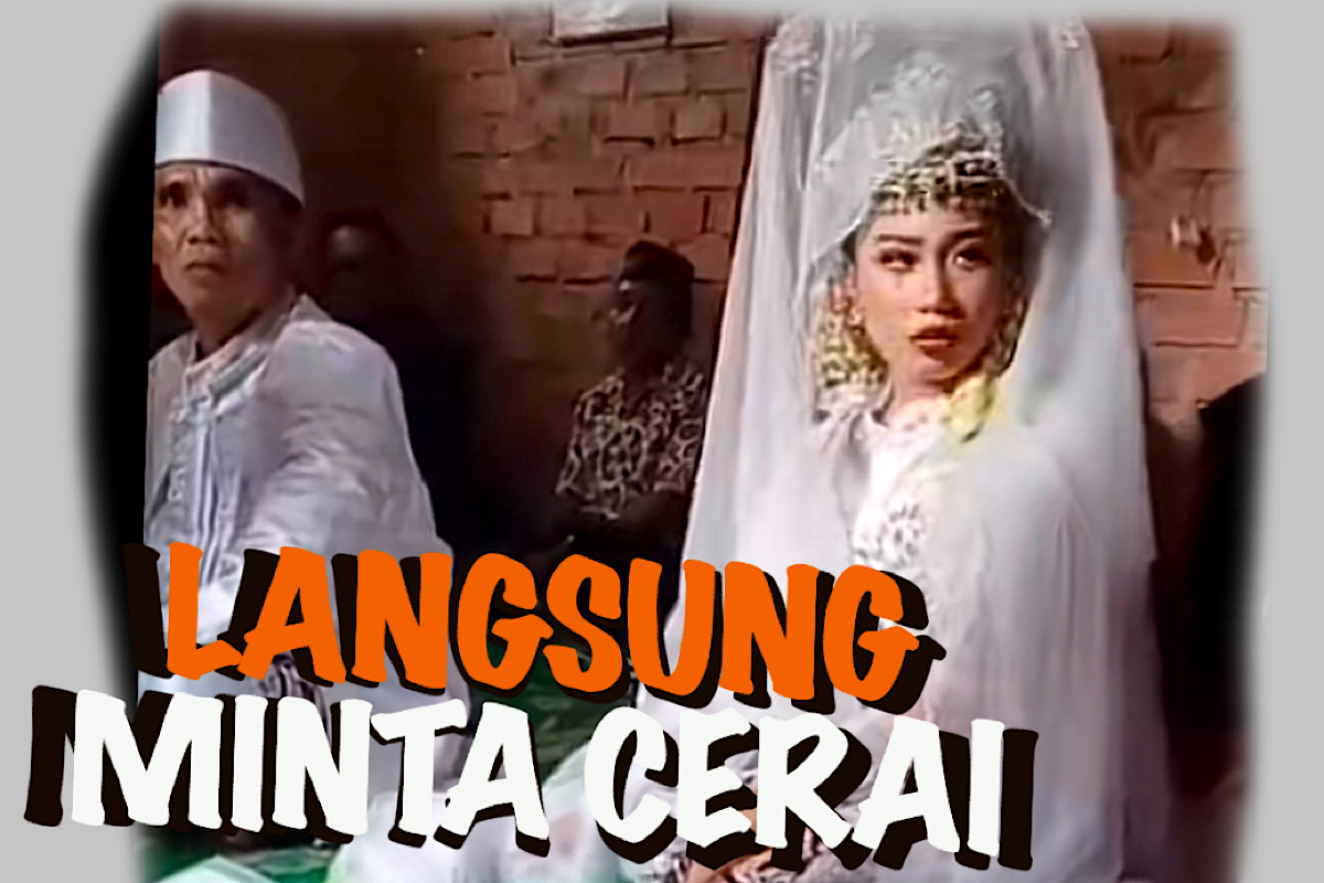 VIRAL, Sah Akad Nikah 7 Detik Pengantin Perempuan Minta Cerai, Diduga Terjadi di PALI