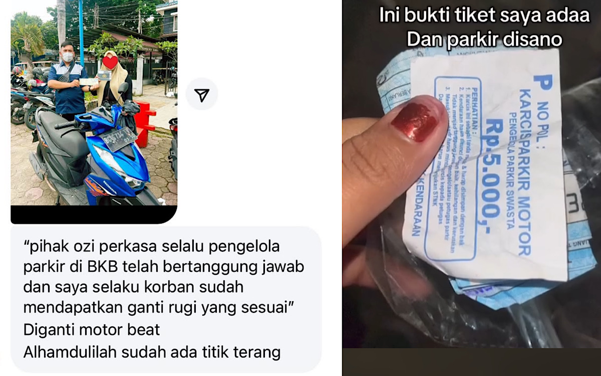 Pengusaha Gercep Ganti Motor Hilang di Parkiran BKB, Ini ‘Yurisprudensi’ Ganti Rugi Tak Harus Lewat Pengadilan