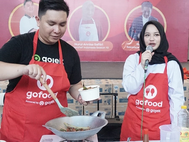 Dorong Mode Hemat GoFood, Gojek Undang Nisa Masterchef Indonesia Berbagi Tips Masak Hemat