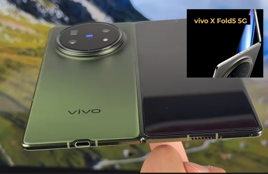 GILA RINGAN, Vivo X Fold5 Jadi Ponsel Layar Lipat Terbaik, Kompatibel Apple dan Siap Multitasking Maksimal