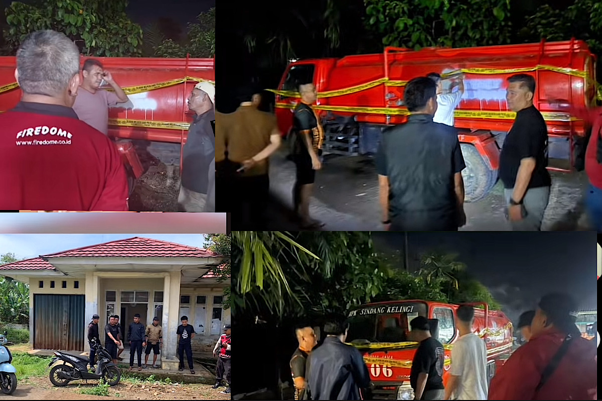 Mobil Damkar Rejang Lebong Ditemukan di Muratara Sumsel, Kondisinya Begini