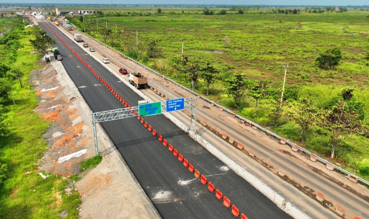 Ruas Tol Kayuagung - Palembang Pastikan Kesiapan Penuh Sambut Perjalanan Pengendara di Lebaran Idulfitri 