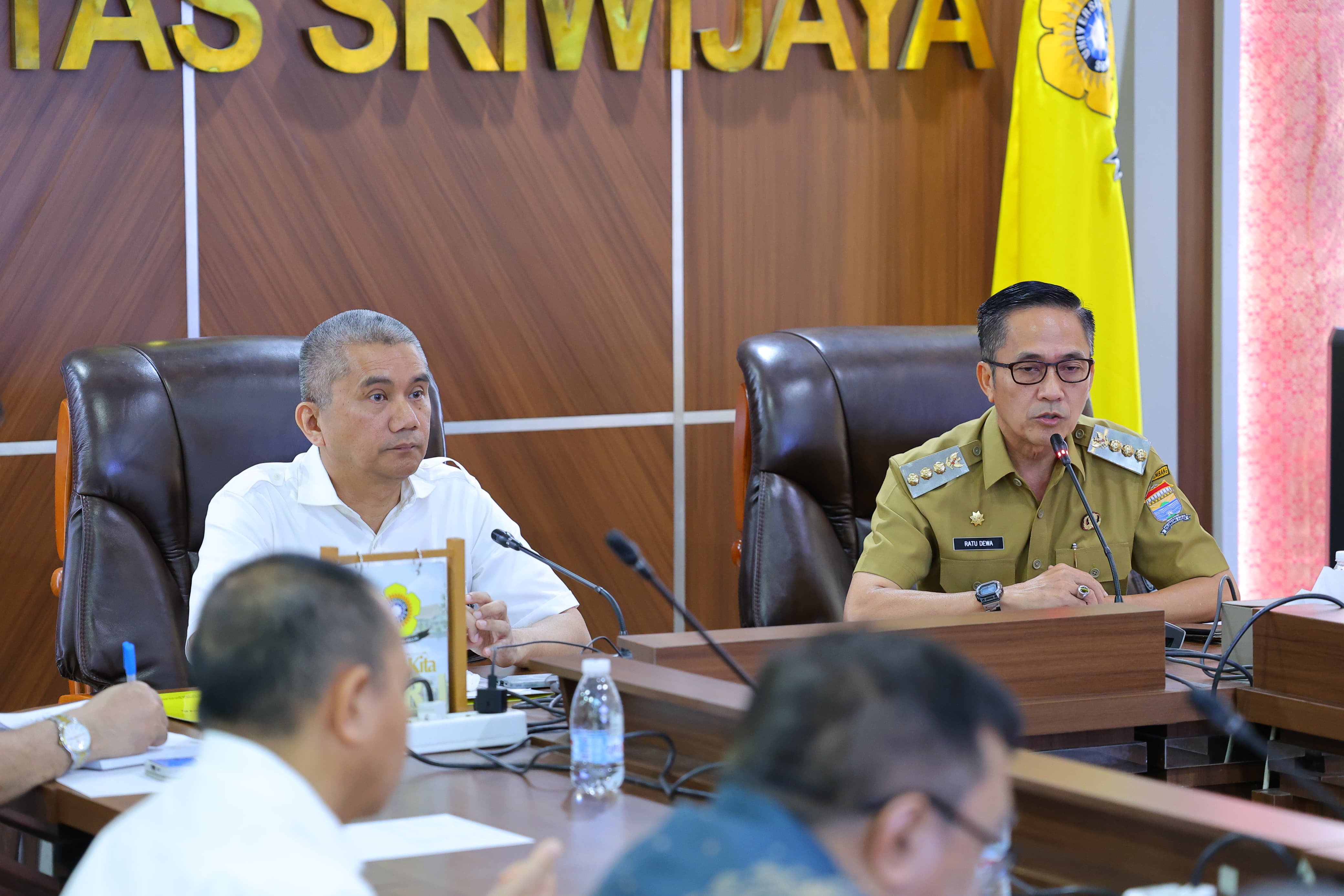 Wali Kota Palembang Audiensi Bersama Rektor UNSRI di Indralaya, Tawarkan Program untuk Kolaborasi