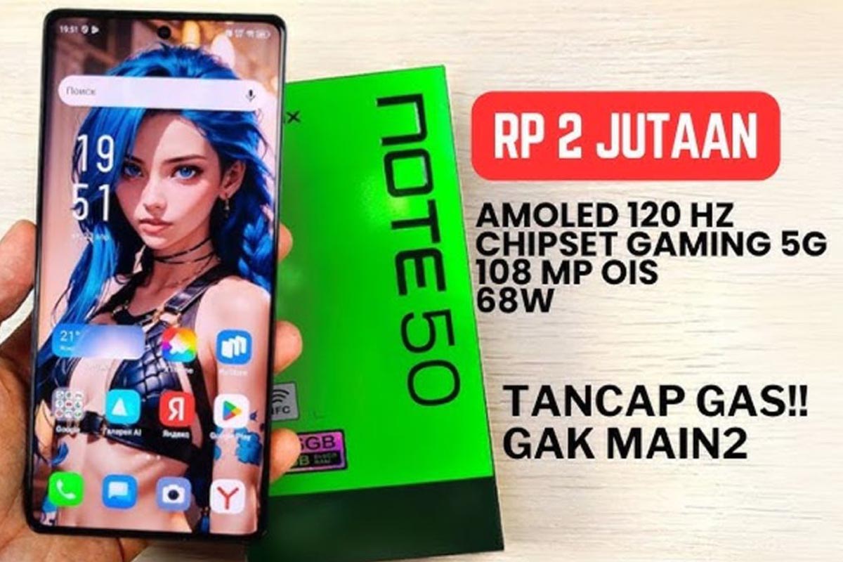 Infinix Note 50: Smartphone Model Reguler Tapi Kemampuan Mirip Pro, Cek Kelebihannya!