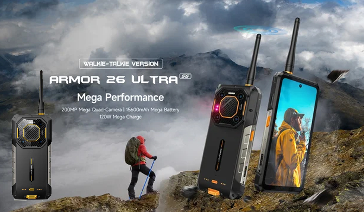 Ulefone Armor 26 Ultra Walkie Talkie 5G Smartphone Outdoor, bisa Difungsikan Sebagai Walkie Talkie