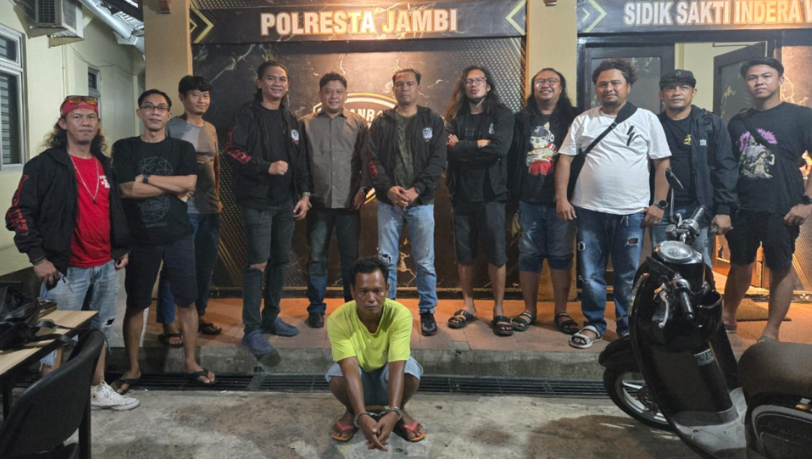 Kabur ke Jambi, Pelaku yang Habisi Nyawa Tetangga Gegara Suara Bising di OKU Ditangkap Jatanras