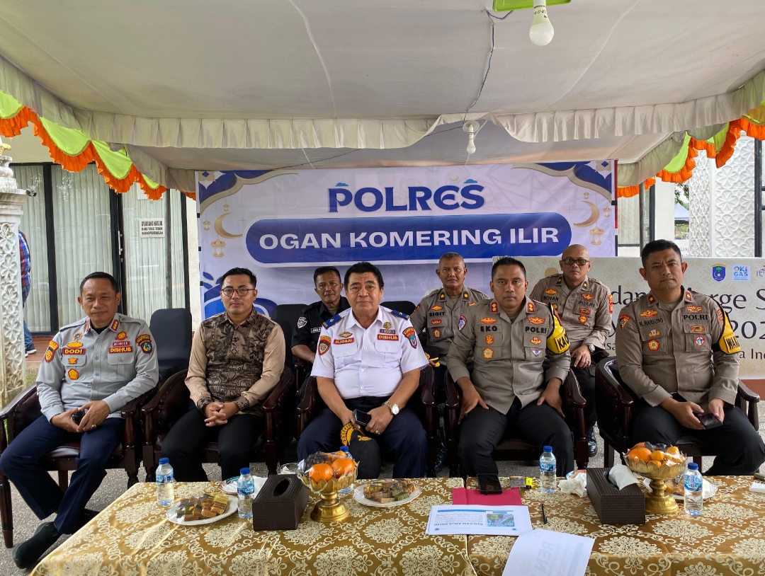 Antisipasi Arus Balik Idulfitri 1447 H, Polres OKI Ikuti Zoom Bersama Kapolri